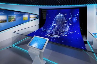 數(shù)字展館設(shè)計中的多媒體內(nèi)容制作與魔法境全息投影企業(yè)展廳方案